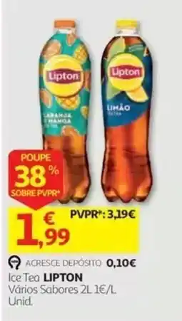 Auchan Ice Tea LIPTON promoção