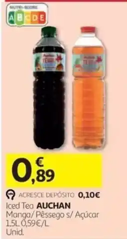 Auchan Iced Tea Auchan promoção