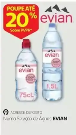 Auchan Água evian promoção