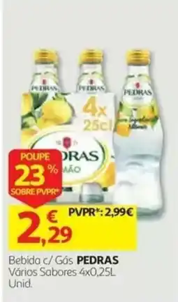 Auchan Bebida c/ Gás PEDRAS promoção