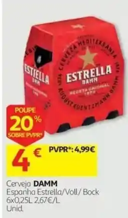 Auchan Cerveja Damm promoção