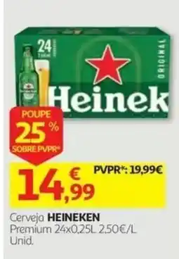 Auchan Cerveja Heineken Premium promoção