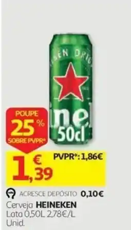 Auchan Cerveja Heineken promoção