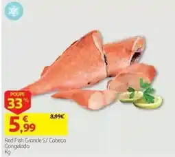 Auchan Red Fish Grande S/ Cabeça promoção