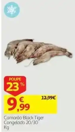 Auchan Camarão black tiger promoção