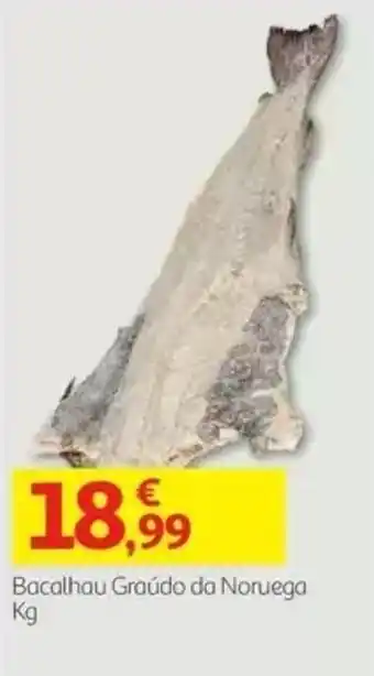 Auchan Bacalhau Graúdo da Noruega promoção