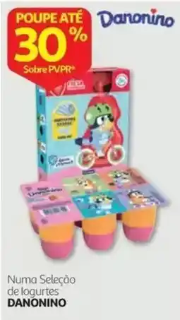 Auchan Numa Seleção de logurtes Danonino promoção