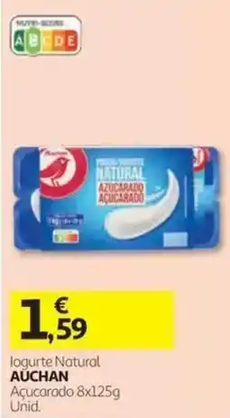 Auchan logurte natural auchan promoção