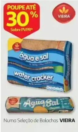 Auchan água e sal water cracker promoção