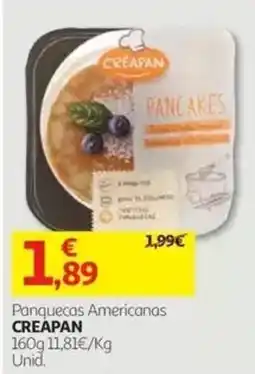 Auchan Panquecas Americanas Creapan promoção