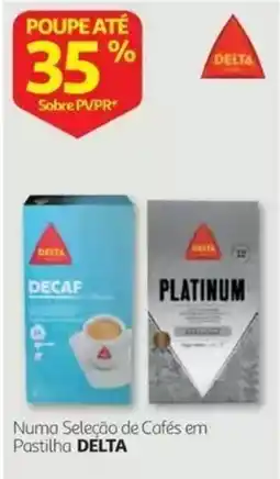 Auchan Cafés em Pastilha Delta promoção