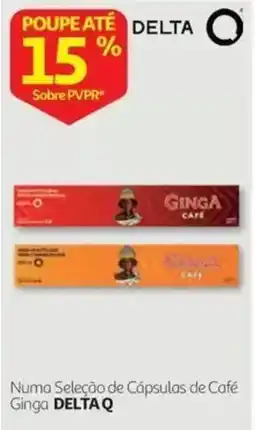Auchan Cápsulas de Café Ginga Delta Q promoção