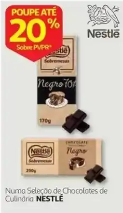 Auchan Chocolate Negro Nestlé promoção