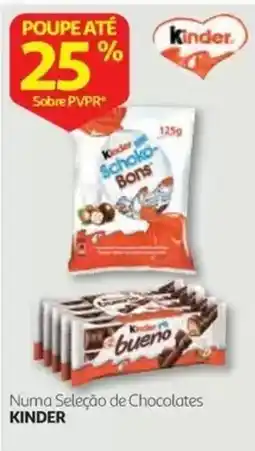 Auchan Kinder Schoko-Bons promoção