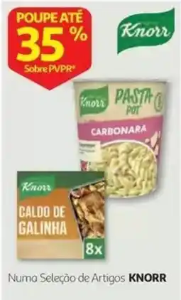 Auchan Knorr pasta pot carbonara promoção