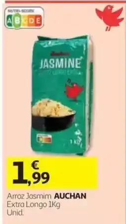 Auchan Arroz Jasmim Auchan promoção