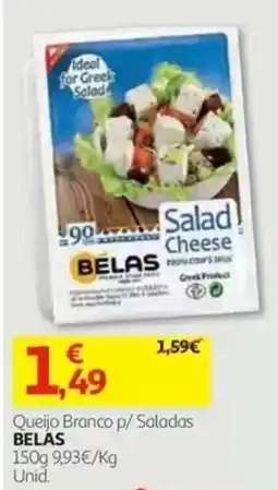 Auchan Queijo Branco p/ Saladas BELAS promoção