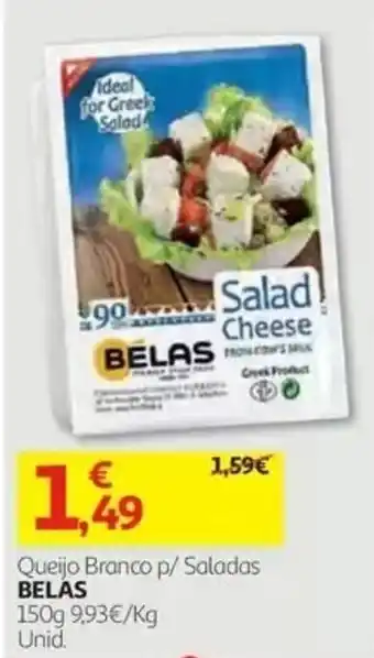 Auchan Queijo Branco p/ Saladas BELAS promoção