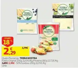 Auchan Queijo Flamengo Terra Nostro promoção