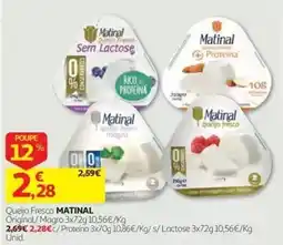 Auchan Queijo Fresco Matinal promoção