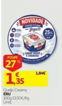Auchan Queijo Creamy ERU promoção