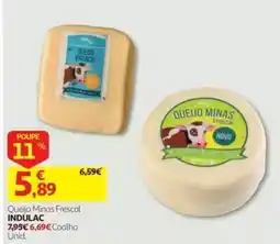 Auchan Queijo Minas Frescal Indulac promoção