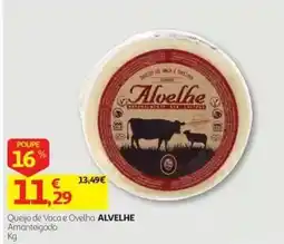 Auchan Queijo de Vaca e Ovelha Alvelhe promoção