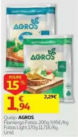 Auchan Queijo AGROS promoção