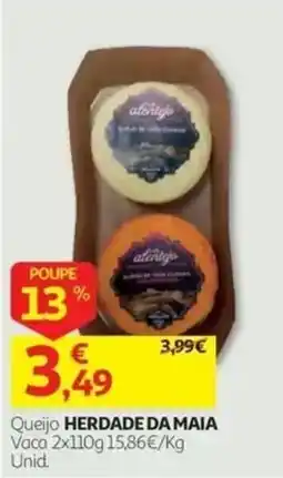 Auchan Queijo HERDADE DA MAIA promoção