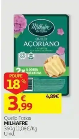 Auchan Queijo fatias milhafre promoção