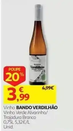 Auchan Vinho Bando Verdilhão promoção