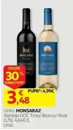 Auchan Vinho Monsaraz promoção