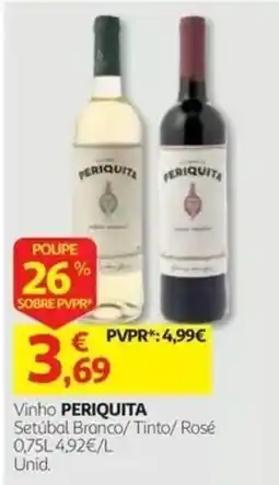 Auchan Vinho Periquita promoção