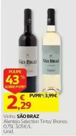Auchan Vinho São Braz promoção
