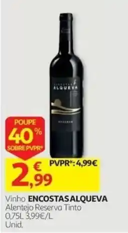 Auchan vinho encostas alqueva promoção