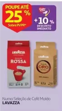 Auchan Numa Seleção de Café Moído LAVAZZA promoção