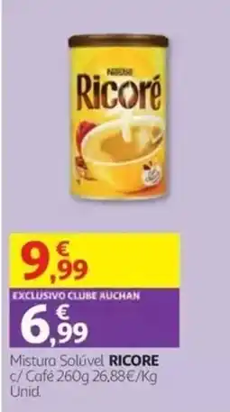 Auchan Mistura Solúvel Ricore promoção