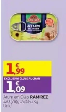 Auchan Atum em Óleo RAMIREZ promoção