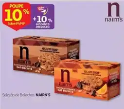 Auchan Seleção de Bolachas nairn's promoção