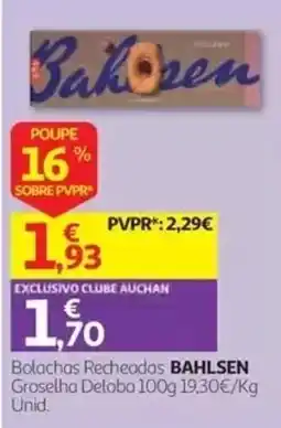 Auchan Bolachas Recheadas Bahlsen promoção