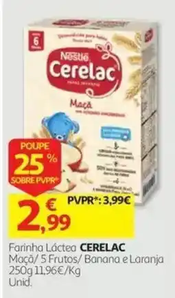 Auchan Farinha Láctea CERELAC promoção