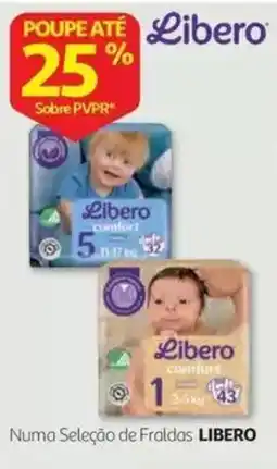 Auchan Fraldas Libero comfort promoção