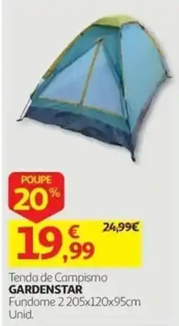 Auchan Tenda de campismo gardenstar promoção