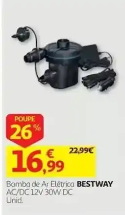 Auchan Bomba de ar elétrica bestway promoção