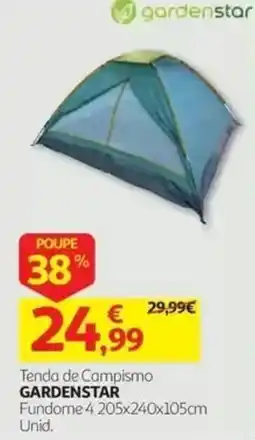 Auchan Tenda de campismo gardenstar promoção
