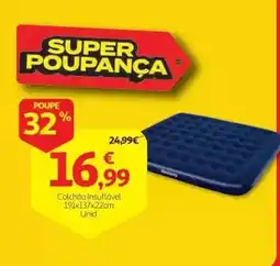 Auchan Colchão insuflável promoção