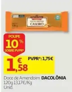 Auchan Doce de Amendoim Dacolônia promoção