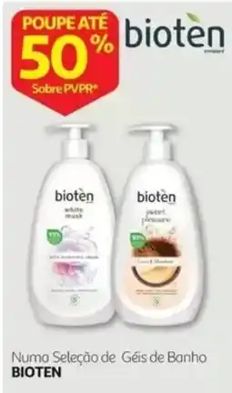 Auchan Géis de Banho Bioten promoção
