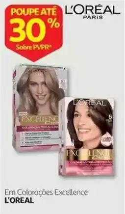 Auchan Colorações Excellence L'Oréal promoção