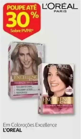 Auchan Colorações Excellence L'Oréal promoção